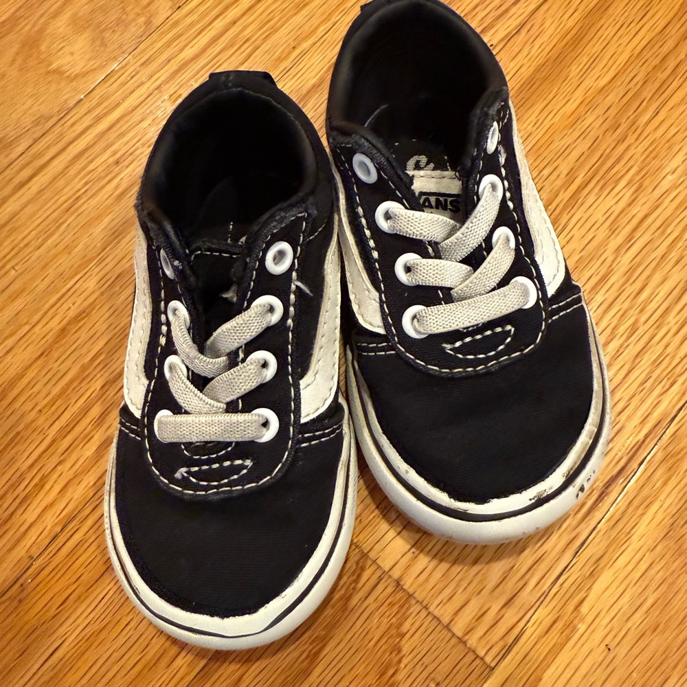 Converse Kids Black and White Sneakers